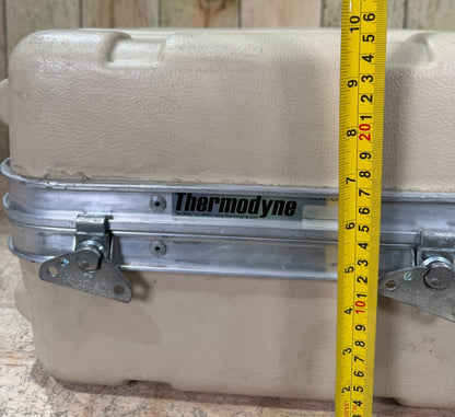 Thermodyne Storage Tan Case 18x14.5x10"  Handheld Military Waterproof  Hardigg