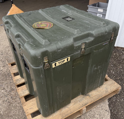 Pelican Hardigg Case 30"x30"x29"  Military Waterproof Storage Case