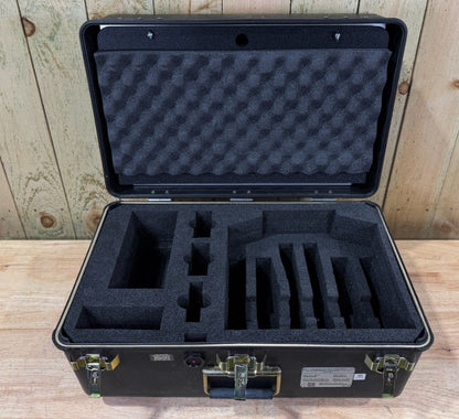 ECS 24x16x14.5 Rolling Waterproof Footlocker With Handle Case Storage