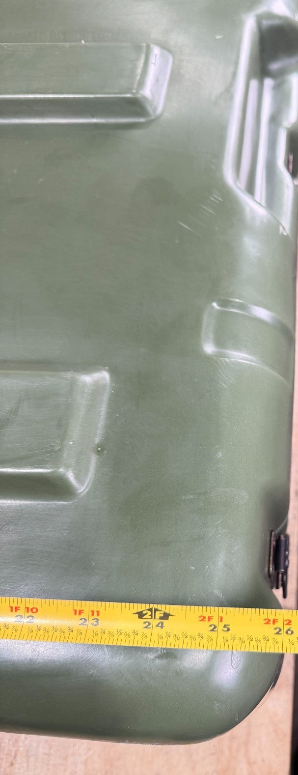 Pelican Hardigg Footlocker Green Case 27.5x26x15" Military PSI Waterproof