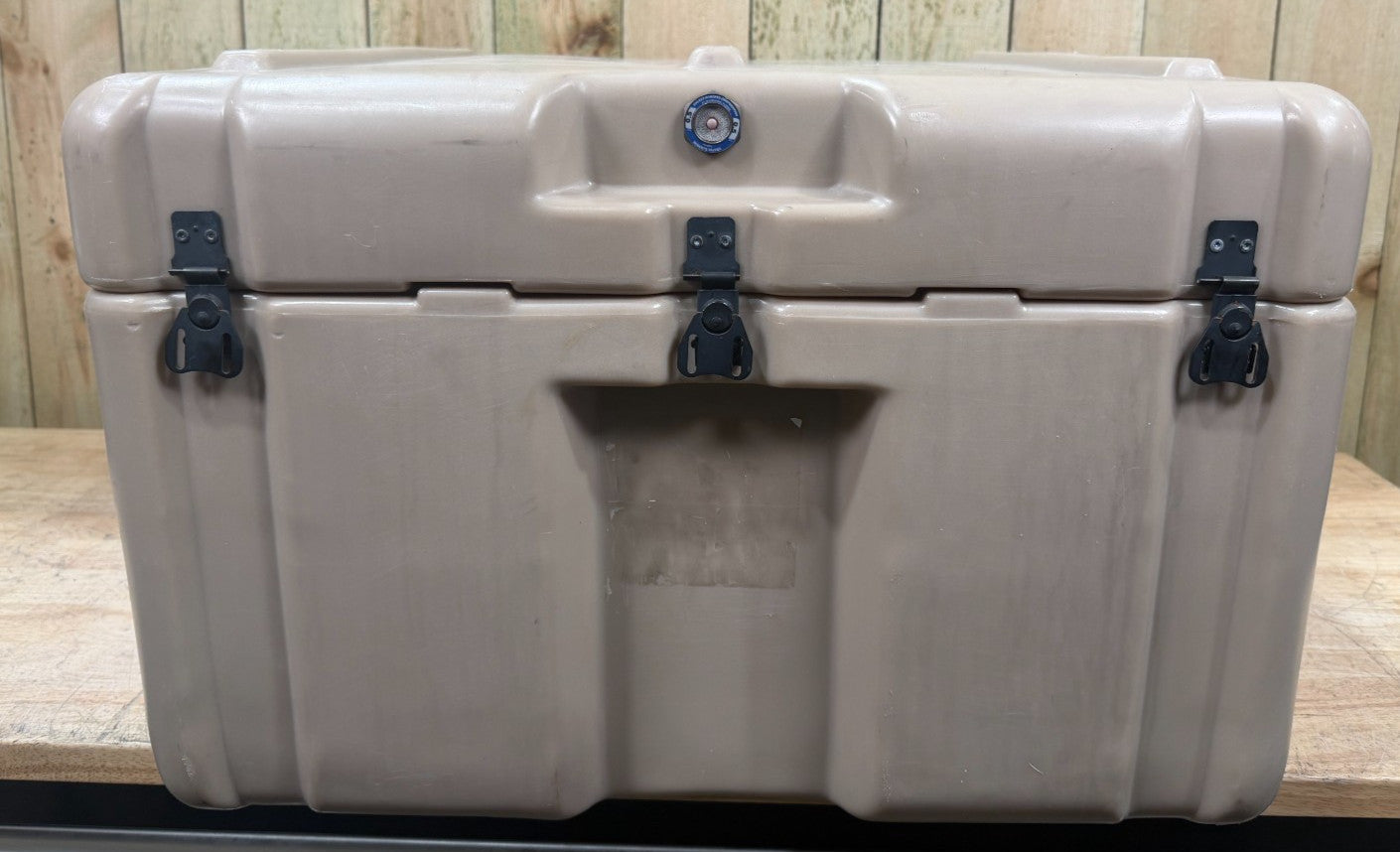 Pelican Hardigg Case 25.5" X 24" X 17" Tan Military Waterproof Storage