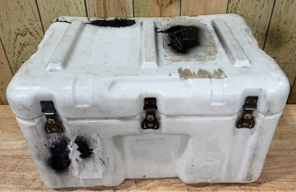 Pelican Hardigg Case 23x16x13.5" White Waterproof Storage Footlocker
