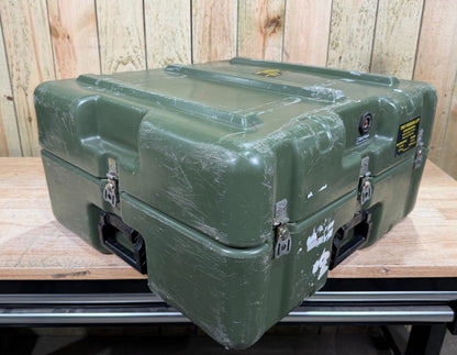 Hardigg Footlocker  25x23.5x13.5" Green Case  Military Waterproof