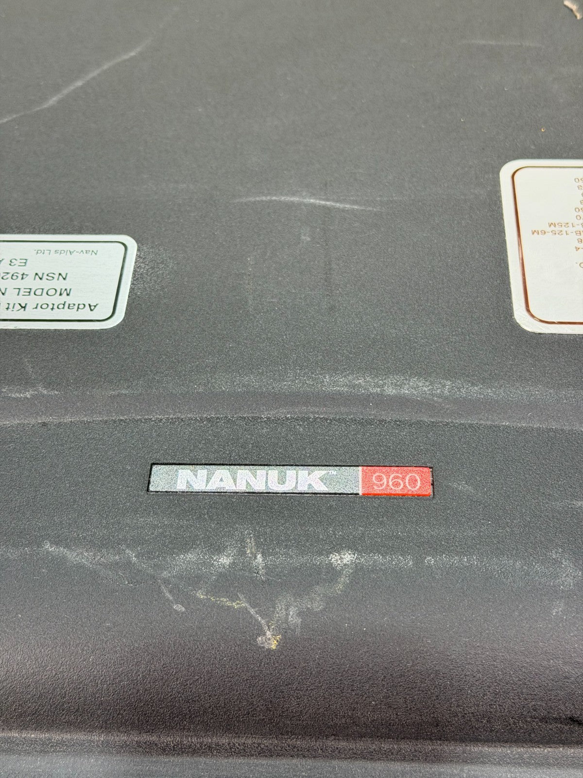 Nanuk 960 Black Hard Case Protector Waterproof Good Condition AB