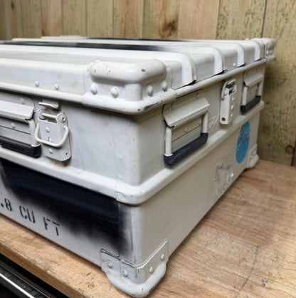 Evak Case 28x22x13" Metal Large  Military Waterproof Footlocker