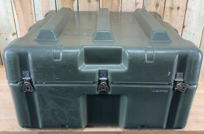 Pelican Hardigg Case 29"x27"x17" Green Waterproof Storage Footlocker