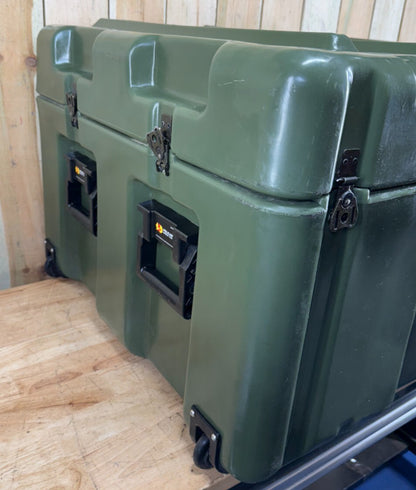 Pelican Hardigg Case 30x30x22" Green Military Waterproof Storage