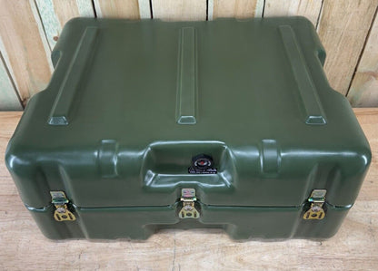 Pelican Hardigg Green Storage Case 29" X 19" X 12" Footlocker Brand New