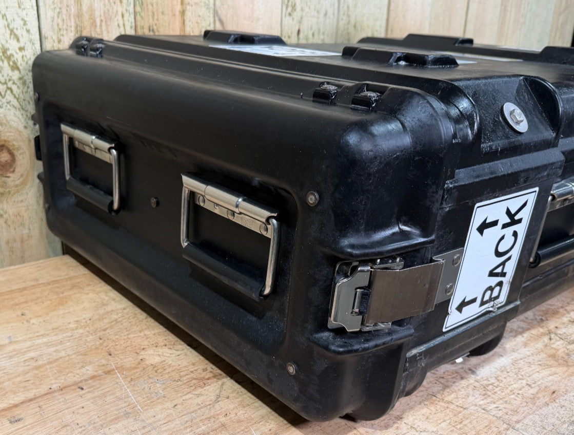 ECS Server 4U Rack Rackmount 19" X 24" Frame Waterproof Black Storage Case