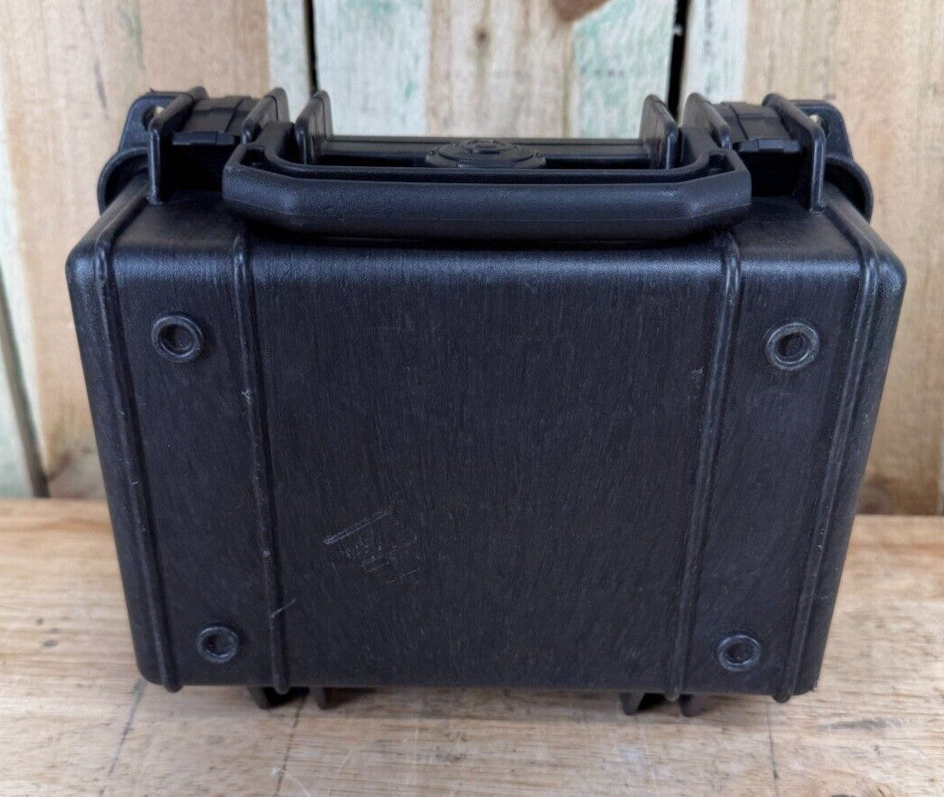 Pelican 1120 Black Hard Case Protector Waterproof Good Condition AB Free Ship