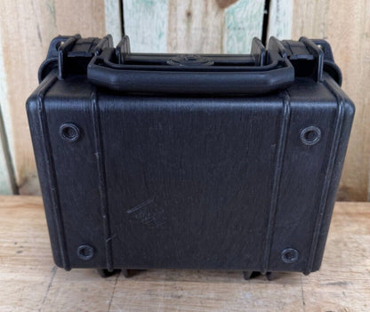 Pelican 1120 Black Hard Case Protector Waterproof Good Condition AB Free Ship