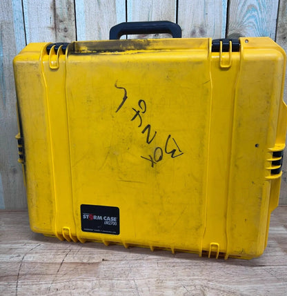 Pelican IM2700 Storm Case Yellow Waterproof AB Grade Good Condition