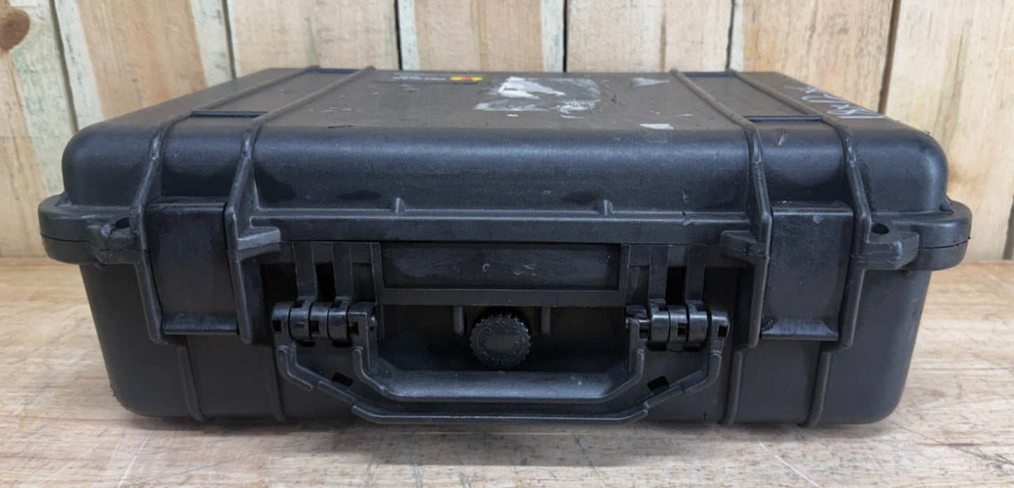 Pelican 1500 Protector Case Black Waterproof Good Condition OS Free Shipping