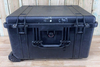 Pelican 1620 Hard Case Protector Rolling Black Good Condition AB
