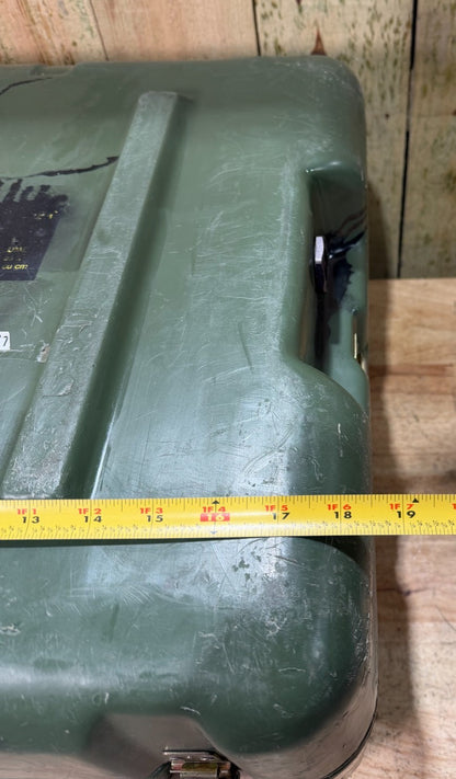 Pelican Hardigg Footlocker Green Case 18.5x18.5x12" Military PSI Waterproof