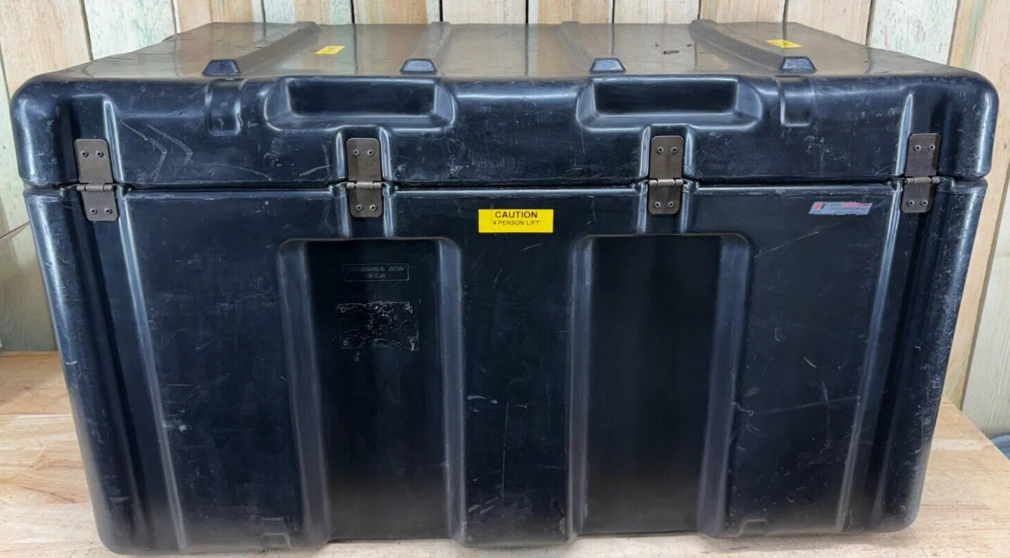Pelican Hardigg Long Case 39"x23"x23" Black Waterproof Storage Footlocker