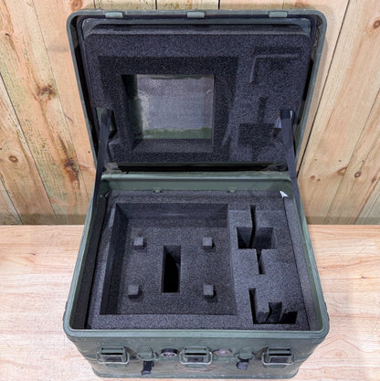 Zarges Metal K470 22.5x18x13.5" Military Surplus Storage Case Green
