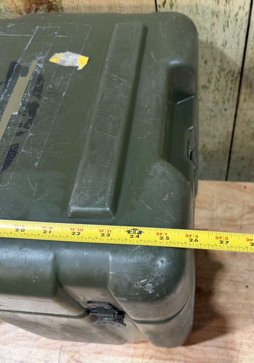 Hardigg Footlocker  26x16x16 Green Case  Military Waterproof