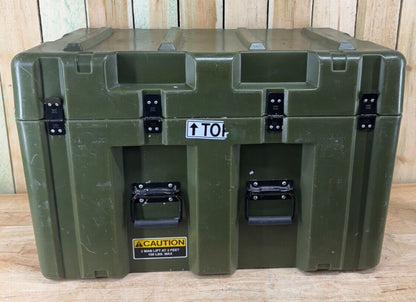 PSI Footlocker Green Case 32"X20.5"X21.5" Military (Hardigg) Waterproof