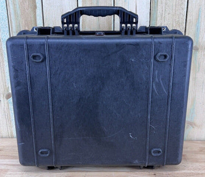 Pelican 1600 Protector Storage Case Waterproof Black Good Condition AB Free Ship