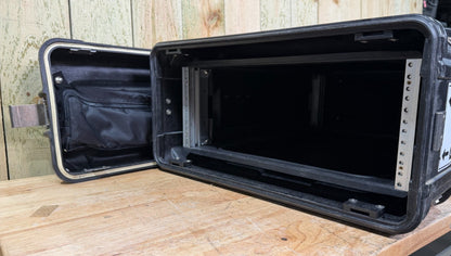 ECS Server 4U Rack Rackmount 19" X 24" Frame Waterproof Black Storage Case