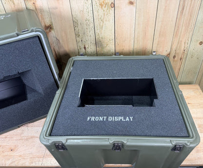 Hardigg Footlocker  25.5x23.5x28” Green Large Case  Military Waterproof