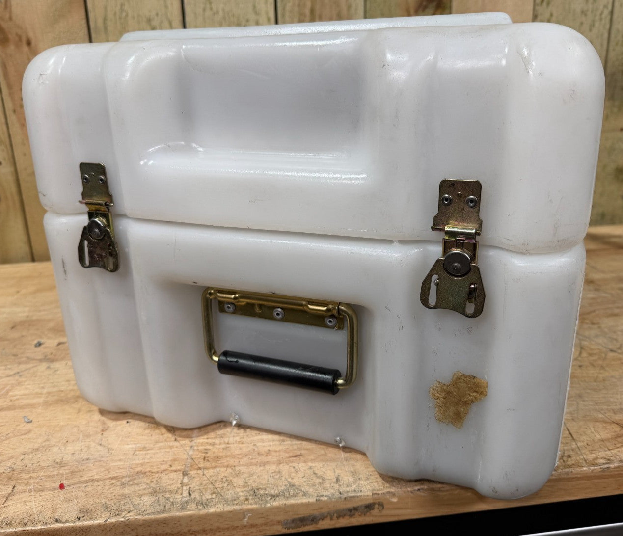 Pelican Hardigg Case 23x16x13" White Waterproof Storage Footlocker