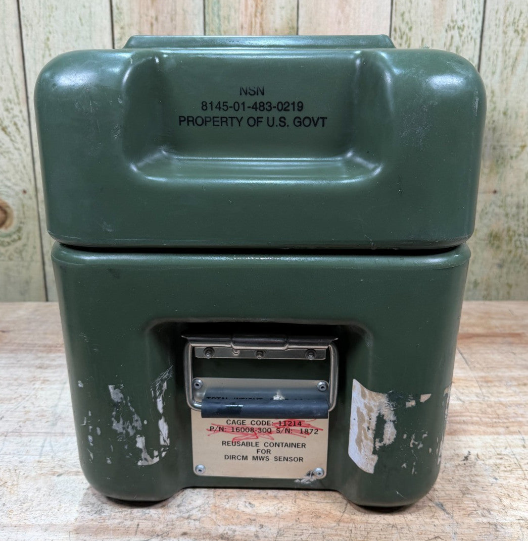 Pelican Hardigg Footlocker Green Case 13x13x15.5" Military PSI Waterproof