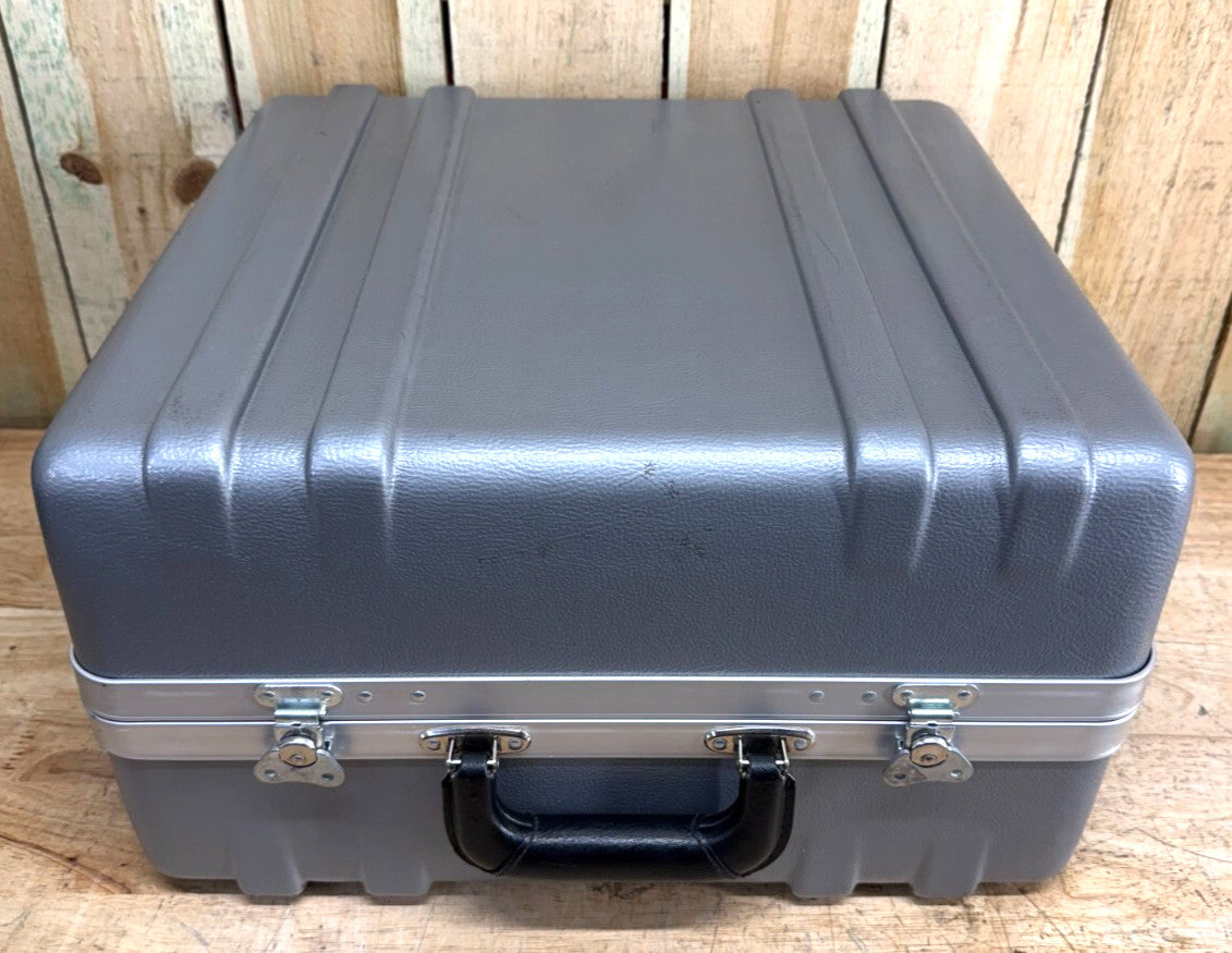 Gemstar Case 18x17.5x11" Grey Handheld Case Storage Footlocker Military Surplus