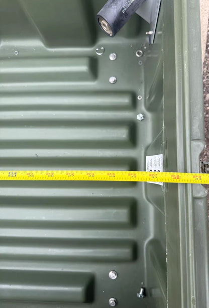 Pelican Hardigg 35x35x35" Storage Case Pallet Lift Waterproof Surplus Case A/B
