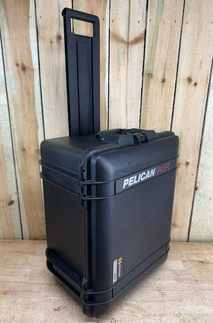 Pelican Air 1607 Hard Case Protector Rolling Black Good Condition AB Free Ship