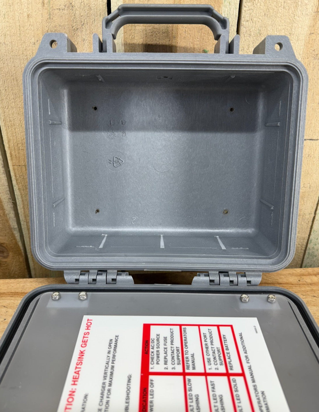 Pelican 1200 Hard Protector Case Good Condition D-Grade Waterproof Free Shipping