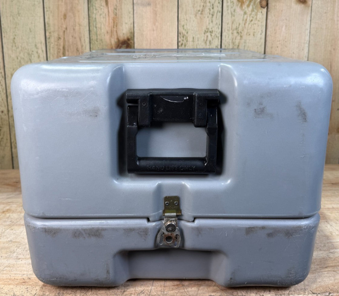 Pelican Hardigg Footlocker Grey Case  24.5x18.5x15"  Military Waterproof