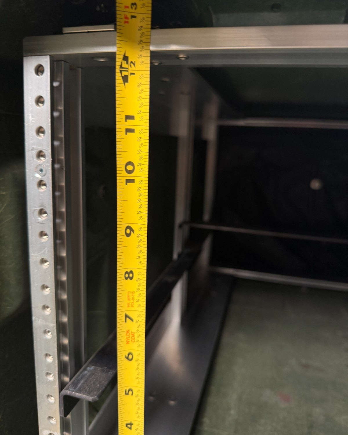 ECS Server Rack Rackmount 7U 19" X 24" Waterproof Storage Case W/ Rack