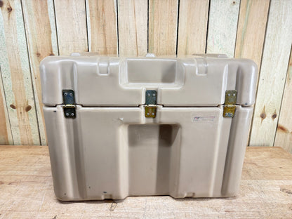 Pelican Hardigg Footlocker Tan Case 25x19x19 Military PSI Waterproof
