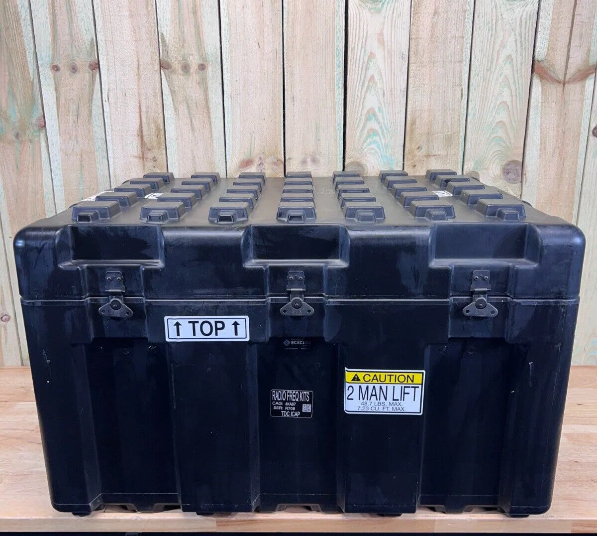 ECS Loadmaster Case 33.5x25x21 IN Military Surplus Transit Black Grade AB