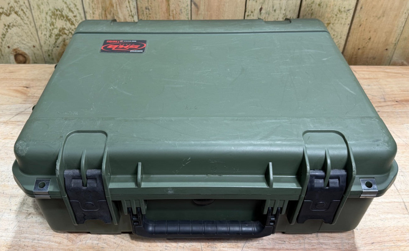 SKB 3i-2015-7 Waterproof Storage Case Green Laptop Music  A/B