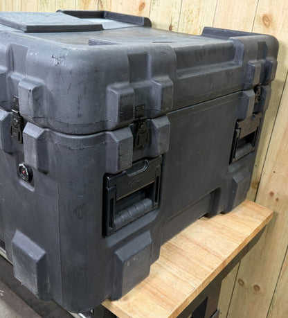 SKB rSeries Footlocker Style Storage Case Trunk 31x31x20.5 Black AB