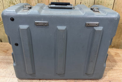 Pelican Hardigg Case 19x15x9" Grey Waterproof Storage Footlocker