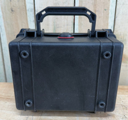 Pelican 1150 Black Hard Case Protector Waterproof Good Condition AB Free Ship