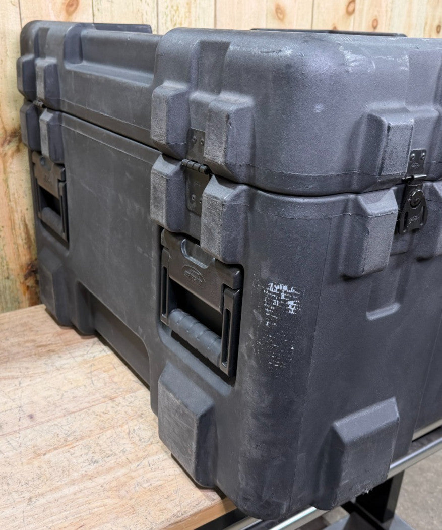 SKB rSeries Footlocker Style Storage Case Trunk 31x31x20.5 Black AB