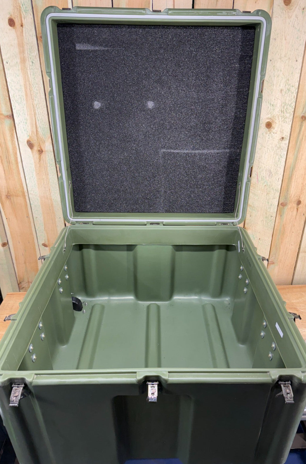 Pelican Hardigg Case 30x30x22" Green Military Waterproof Storage
