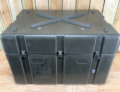 Pelican Hardigg Footlocker Green Case 31"X21"X21" Military PSI Waterproof