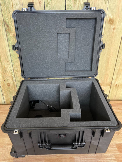 Pelican Case 1620 Hard Case With Foam Black Hard Rolling Travel Case