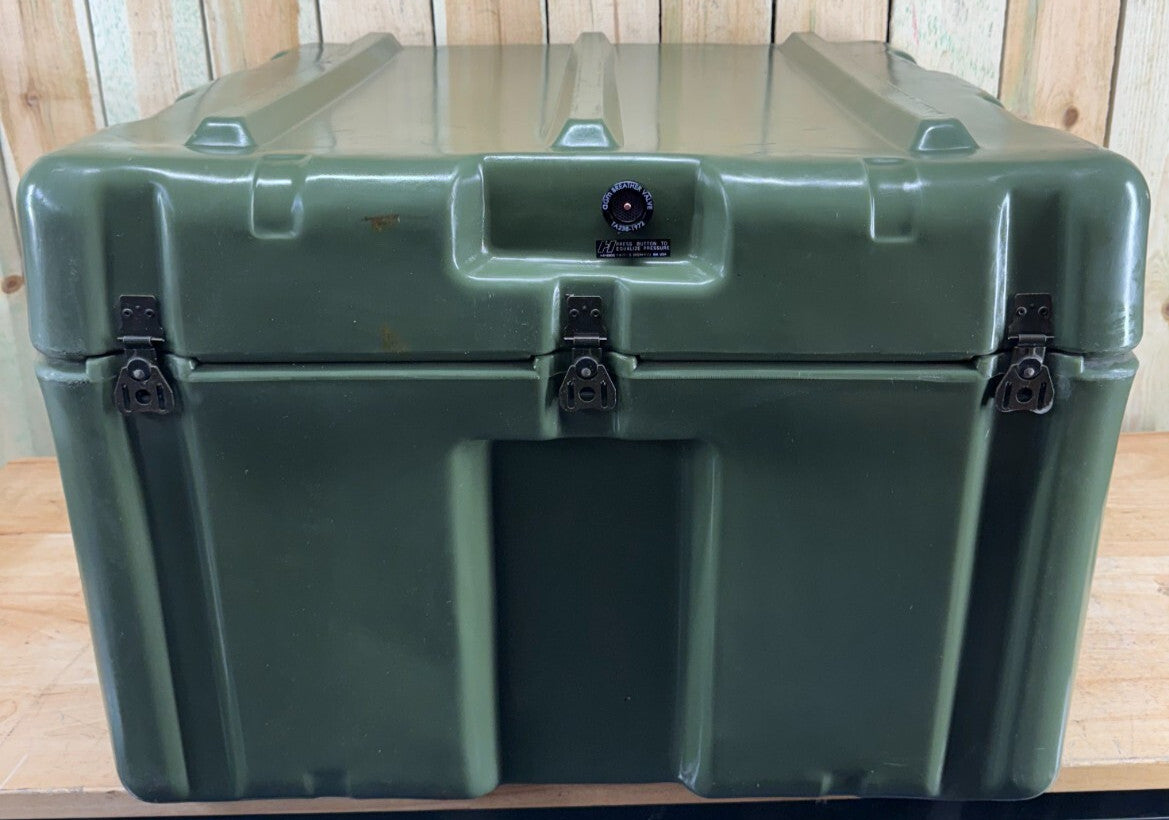 Pelican Hardigg Case 30x30x22" Green Military Waterproof Storage