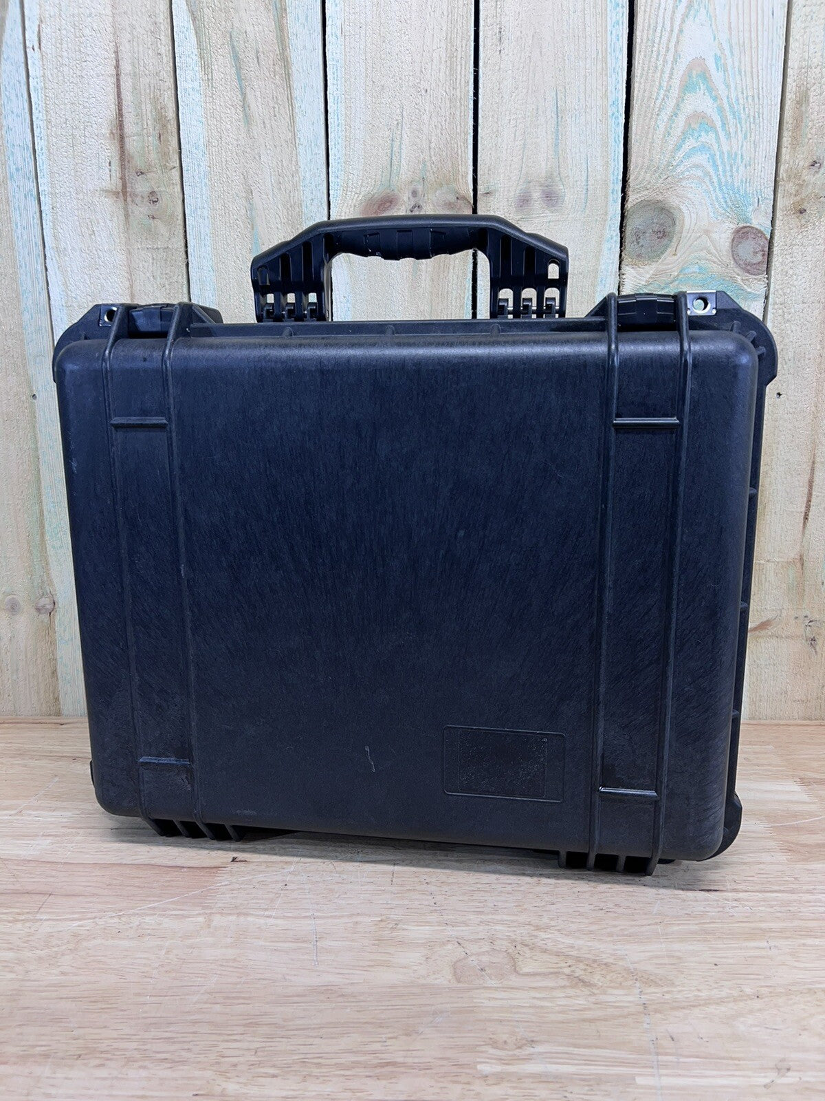 Pelican 1550 Watertight Protector Case Black Good Condition A/B Free Ship