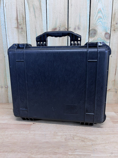 Pelican 1550 Watertight Protector Case Black Good Condition A/B Free Ship