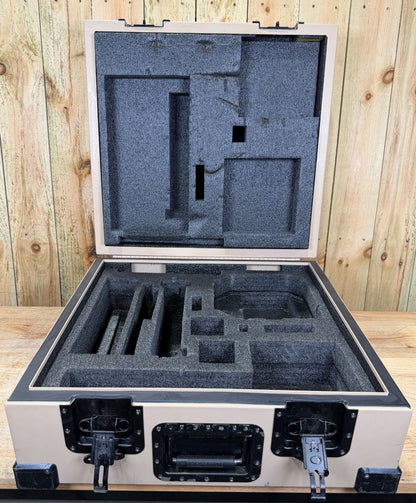 PSI Case 25.5x24x13" Metal Tan Military Waterproof Storage Container Hardigg