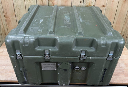 Pelican Hardigg Case 31x27x20" Green Waterproof Storage Footlocker
