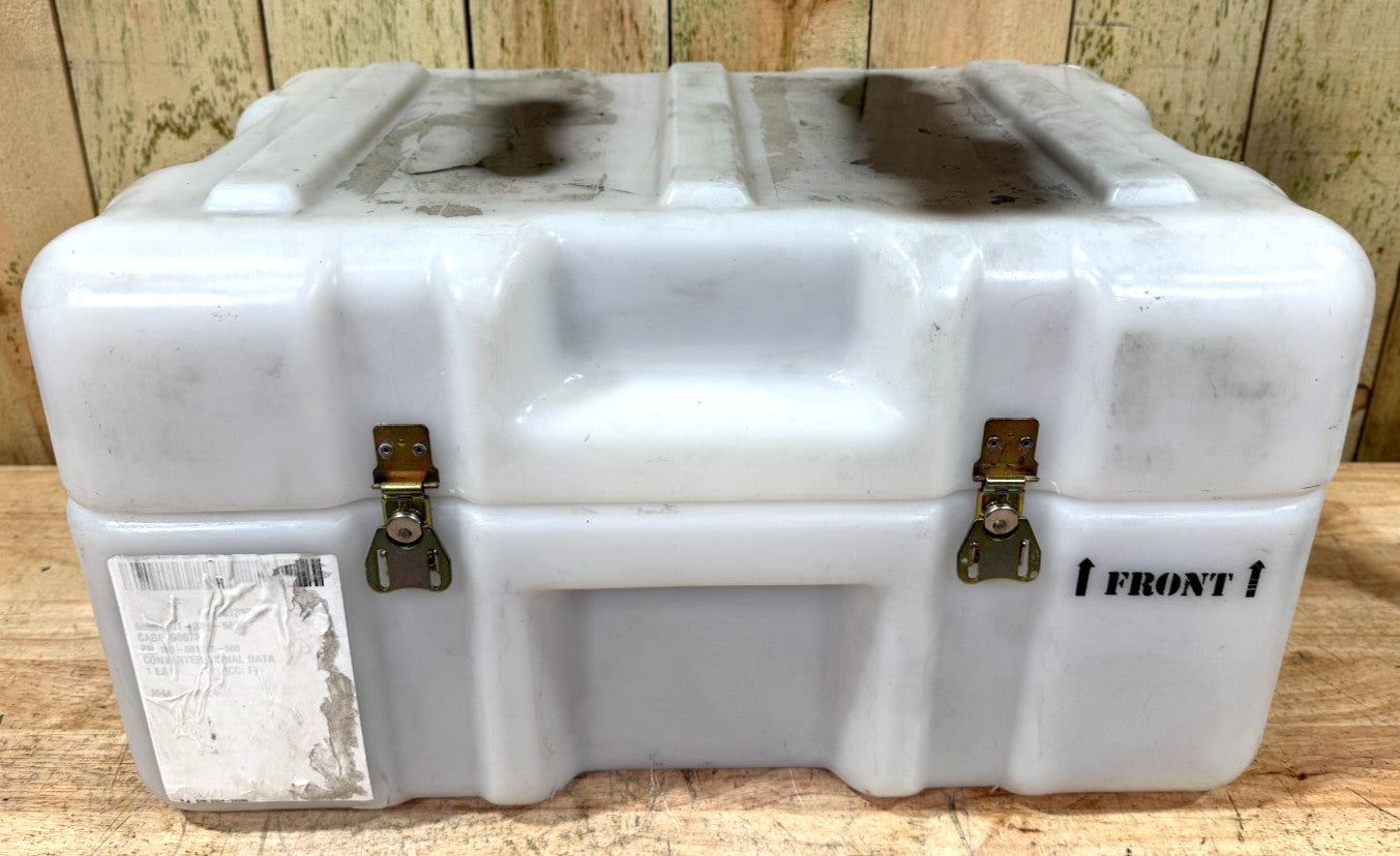 Pelican Hardigg Case 23x16x13" White Waterproof Storage Footlocker